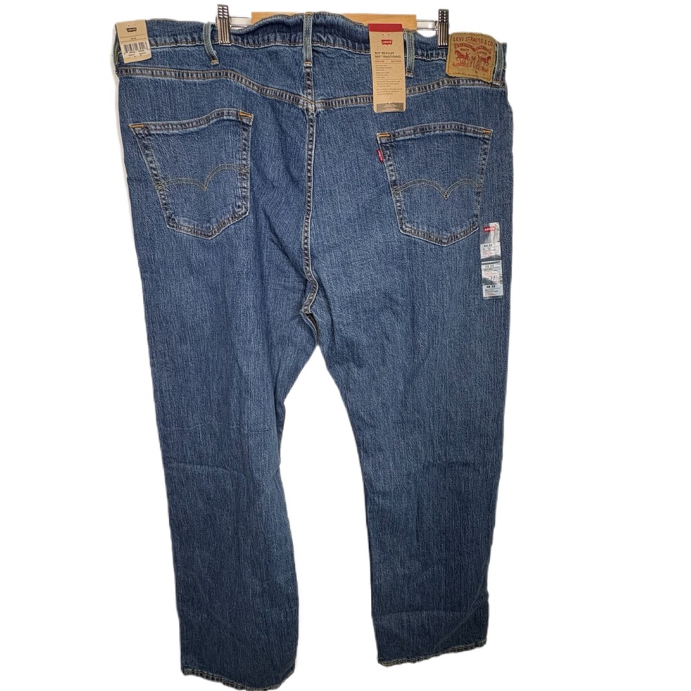 NWT Levis 505 Big & Tall 48/32 Stretch - Picture 5 of 14